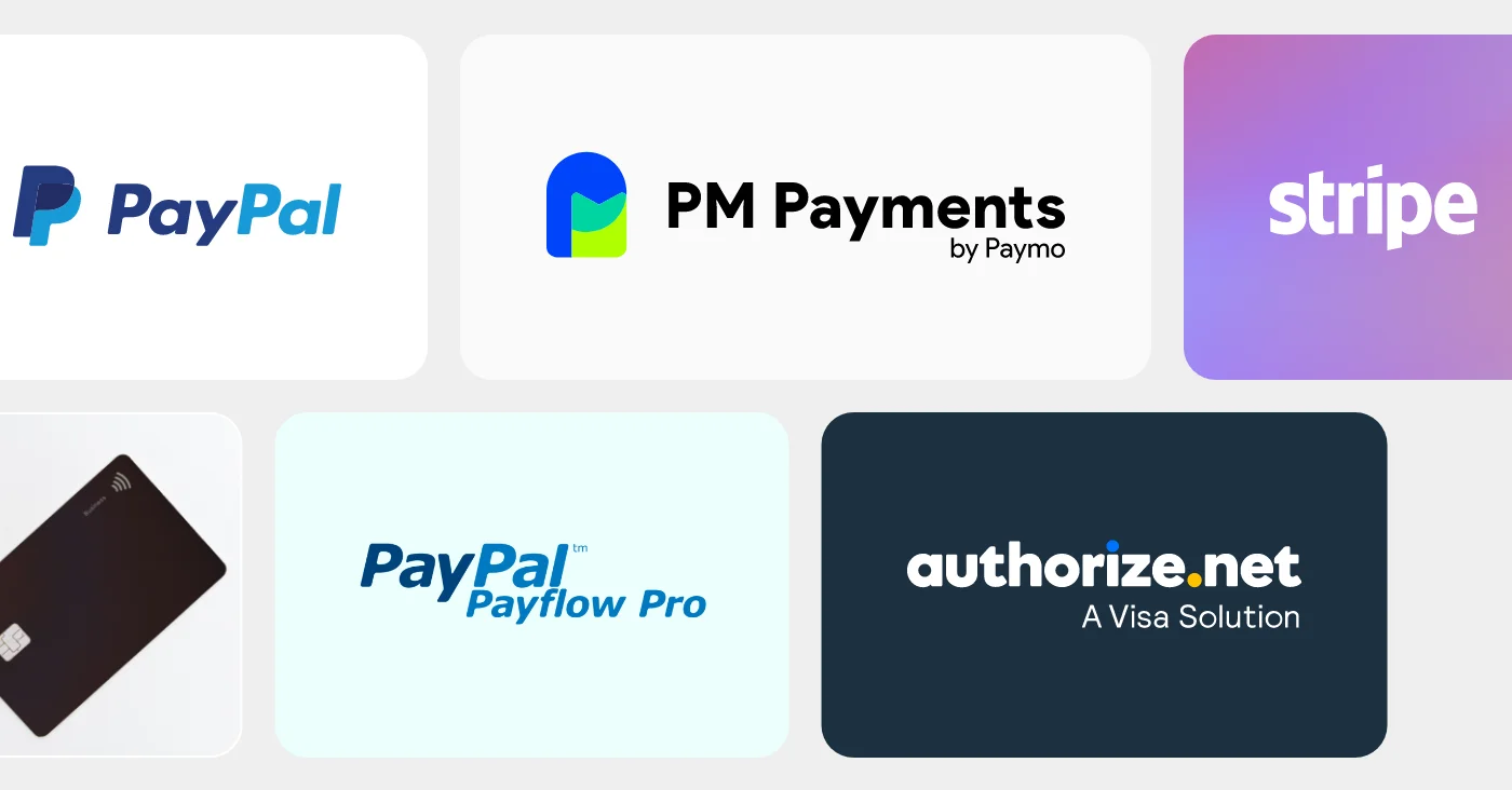 Accept online payments